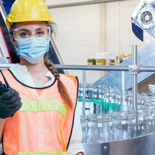 Production worker at food industry