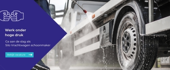 Silo truck cleaner