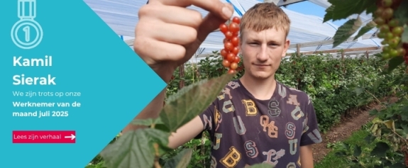 Kamil Sierak Employee of the Month July 2025