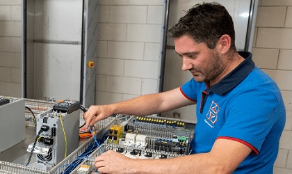 Controlbox construction technician