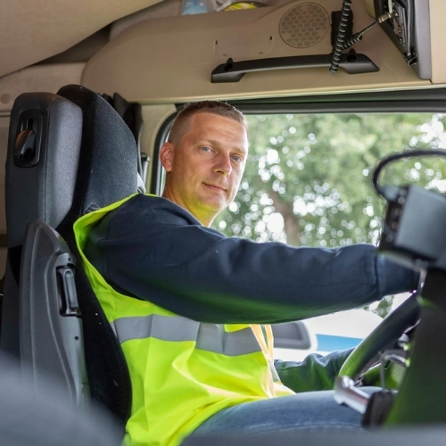  Sofer C+E - transport masini