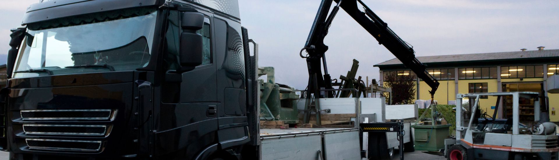 Driver C+E with crane