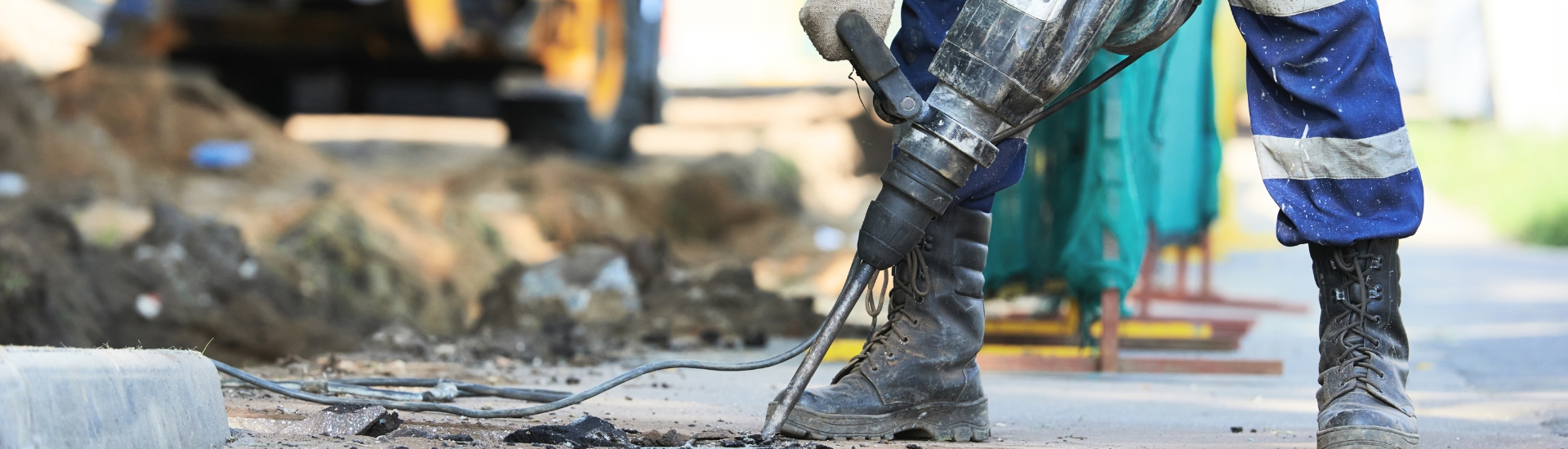 Renovation demolition worker